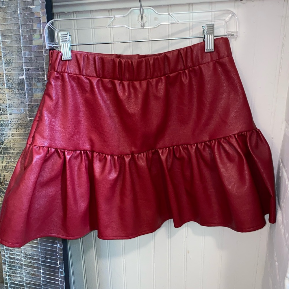 Glam Red skirt